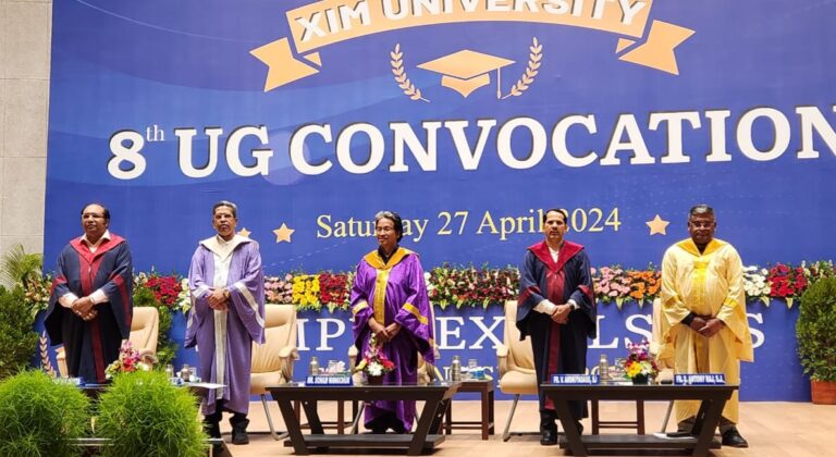 XIM University, Bhubaneswar Celebrates 8th Undergraduate Convocation