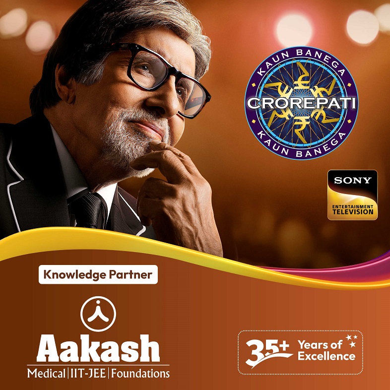  Aakash Educational Services Limited (AESL) Associates with KBC Season 16