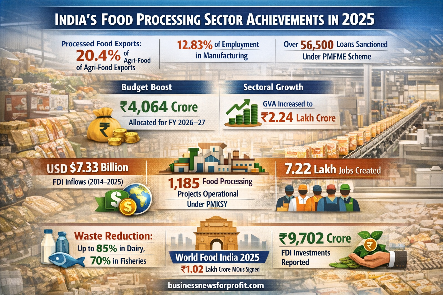 food processing in 2025