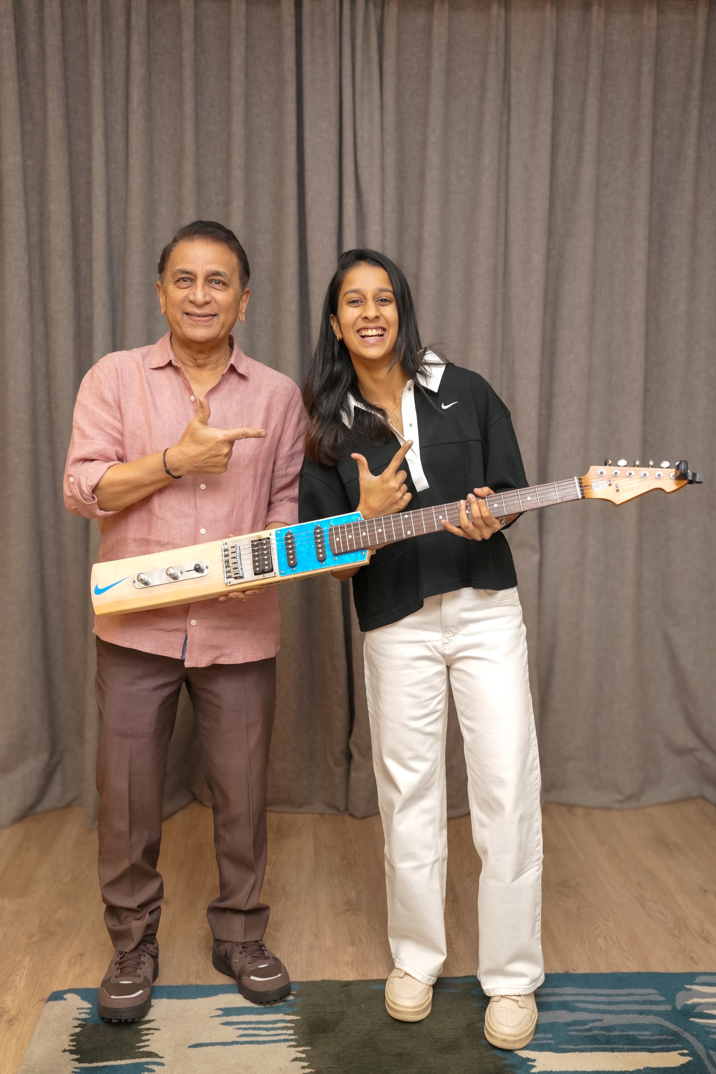 Jemimah x Sunil Gavaskar