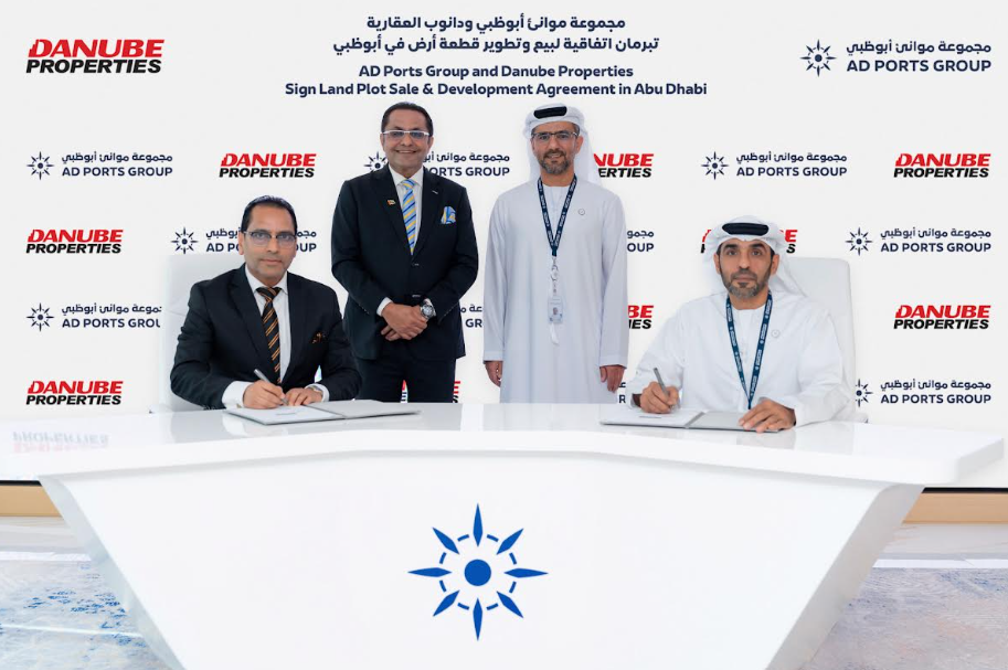 AD Ports Group Signs AED 840 Million Land Sale Agreement with Danube Properties