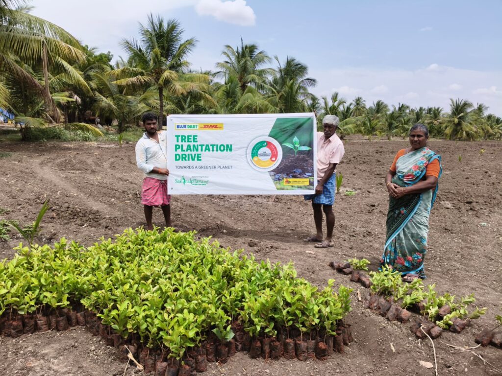 Blue Dart Achieves Landmark Milestone of 1 Million Trees Planted Across India

