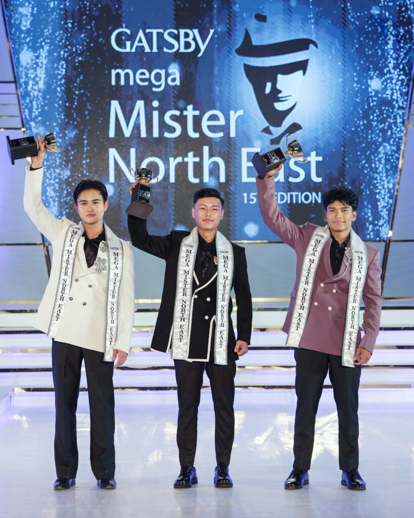 Karnajit Ningthoujam, Talikaba Longkumer and Papu Medhi Crowned 15th Gatsby Mega Mister North East 2026

