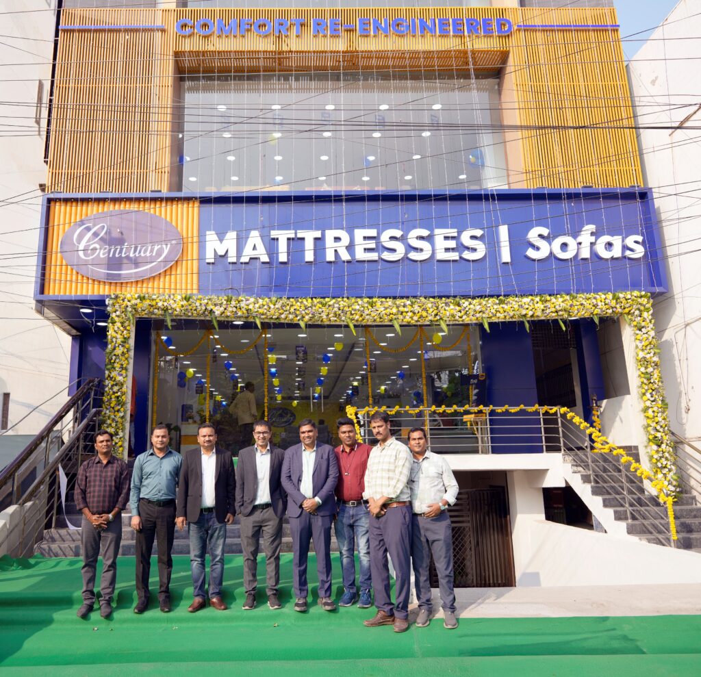 Centuary Mattresses and Sofas Expands Retail Footprint with New Experience Store Launch in Nizamabad

