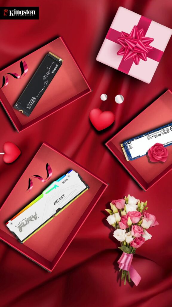 This Valentine’s Day, Memories That Matter Stay Close with Kingston!

