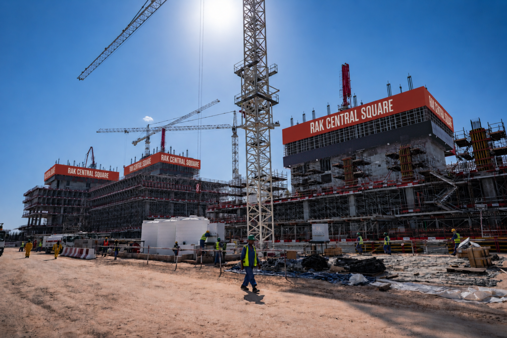 Construction progress