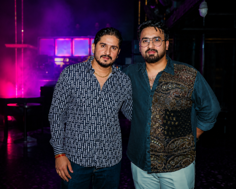 Shekhar Sharma with Saurabh Singh Parihar