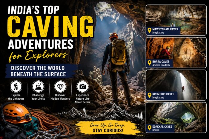 Caving adventure